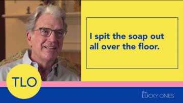 I spit the soap out all over the floor.